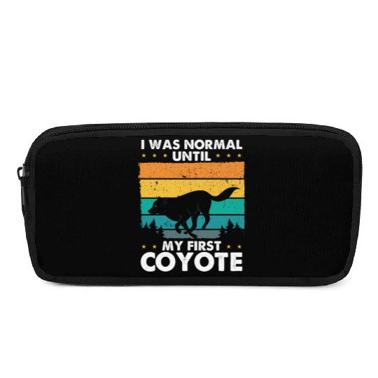 Coyote Trapping Coyote Hunting Yote Hunting Gift Pencil Cases