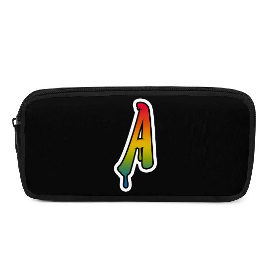Letter A Graffiti Lettering Alphabet Monogram Init Pencil Cases