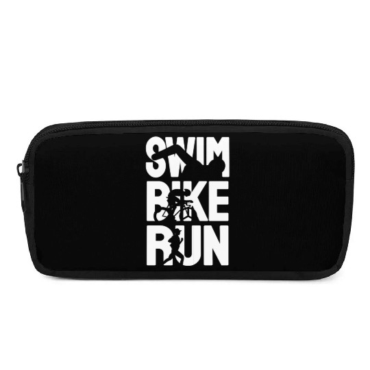 Swim Bike Run Pencil Cases