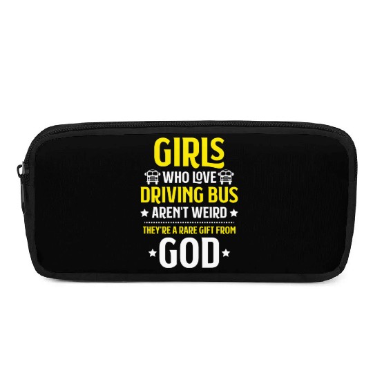 Bus Driver Busman School Bus Driver Coach Driver Pencil Cases