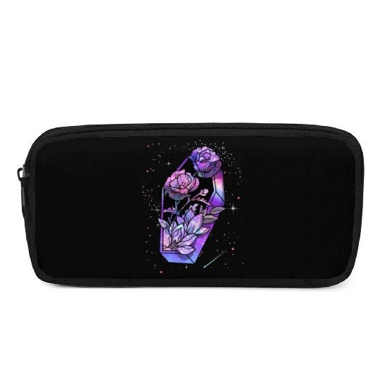 Coffin of Roses Pencil Cases
