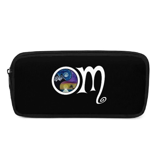 OM Ying Yang Pencil Cases