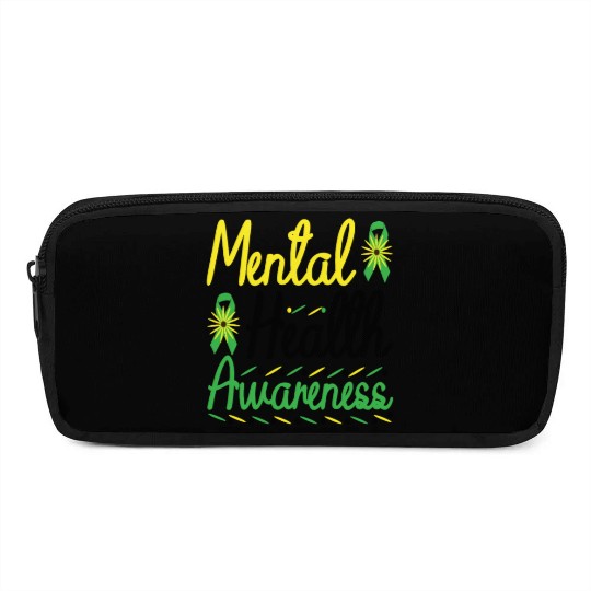Mental Health Awareness Educating about Mental Pencil Cases
