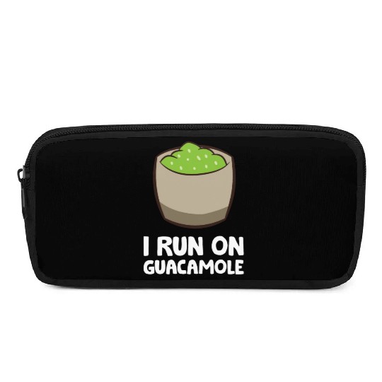 I Run On Guacamole Avocado Guacamole Pencil Cases