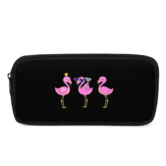 Friends Cocktail Flamingo Lover Pencil Cases