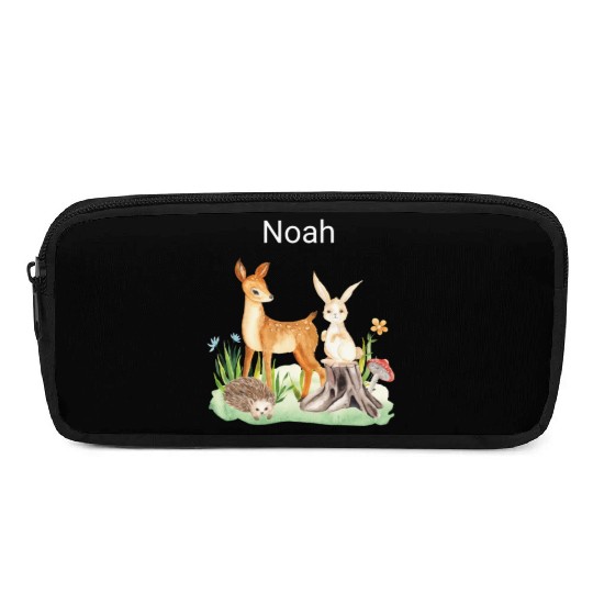 Animal deer rabbit hedgehog Noah Pencil Cases