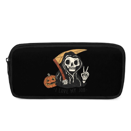 I Love my job grim reaper Pencil Cases