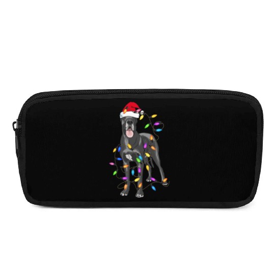 Great Dane Dog Light Decor Christmas Dog Lovers Pencil Cases