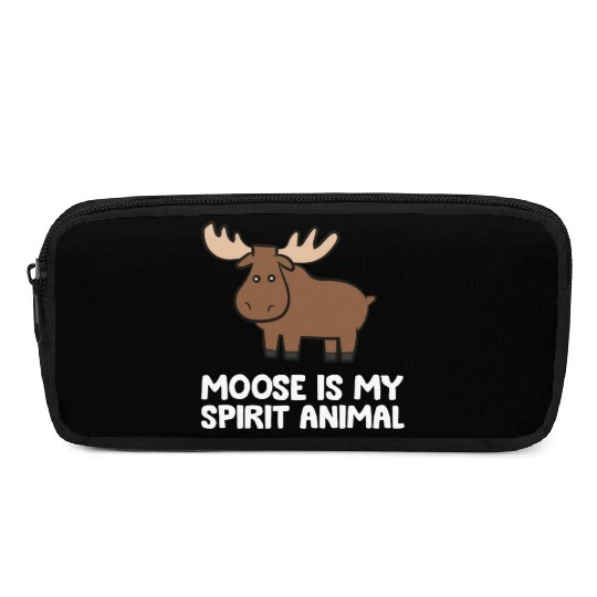 Moose Is My Spirit Animal Cute Moose Pencil Cases