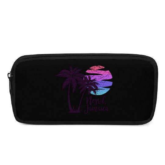 Negril Jamaica Beach Lover Spring Break Cruise Vac Pencil Cases