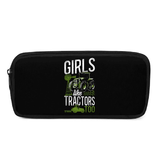 Farming Farmer Girl Tractor Pencil Cases