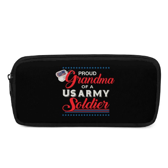 Proud Grandma Of A Us Army Soldier Pencil Cases