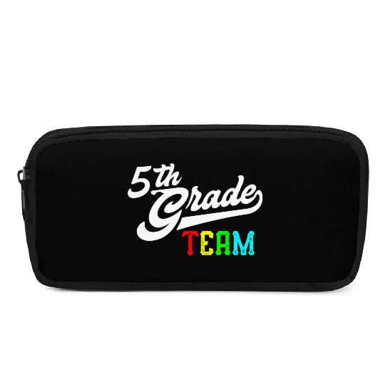 5Th Grade Team Baseball Style Teacher Team Pencil Cases