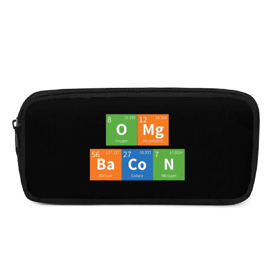OMG Bacon Science Periodic Table Pencil Cases