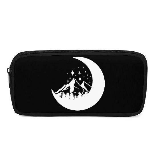 Mountains in the moon Full moon Pencil Cases