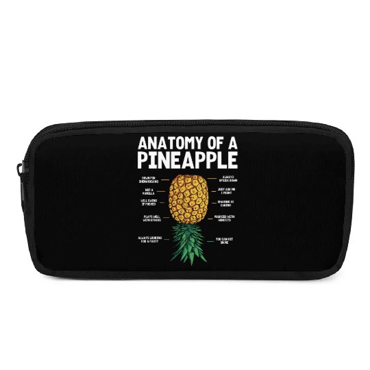 upside down anatomy of a pinapple Pencil Cases