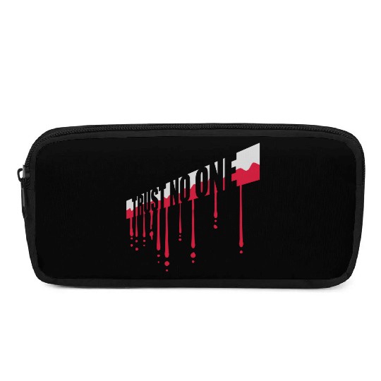trust no one quote Pencil Cases