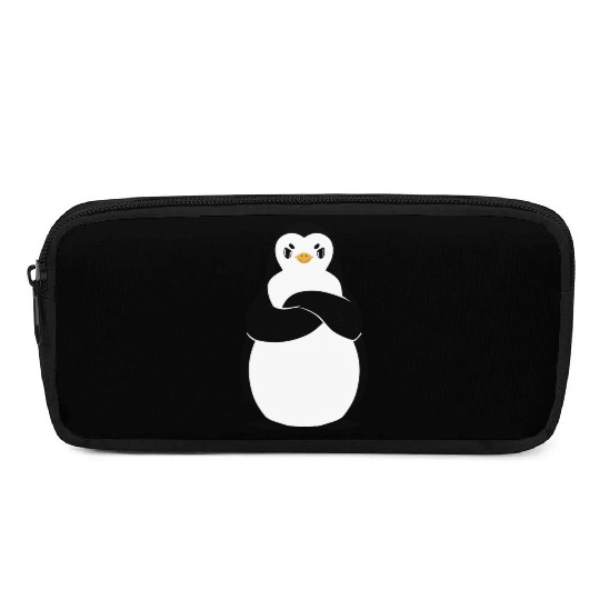 Angry Penguin Pencil Cases