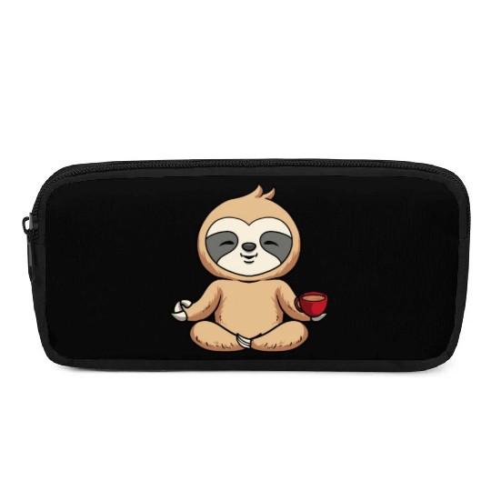 Sloth Sloth Yoga Pencil Cases