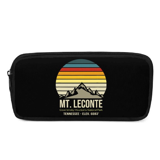 Mt LeConte Great Smoky Mountains Vintage Tennessee Pencil Cases