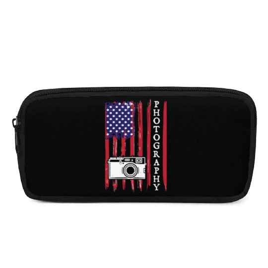 Photography Pencil Cases USA American Flag Pencil Cases Aviatio