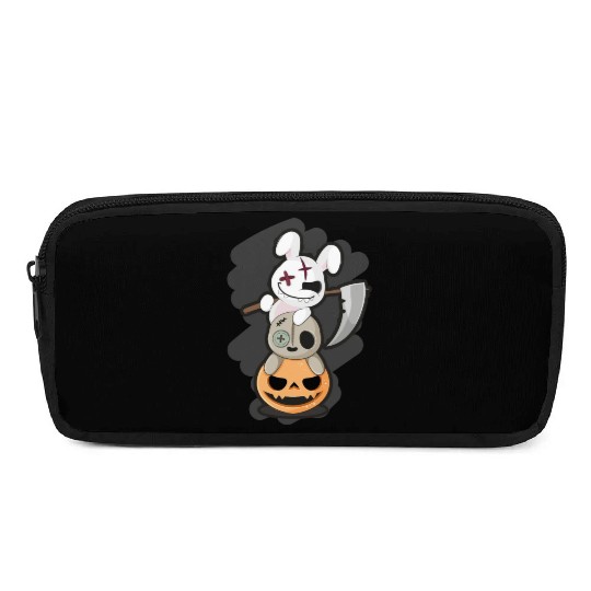 Grim Reaper Killer Bunny - Halloween Pencil Cases