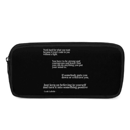 You have to be strong and courageous Pencil Cases
