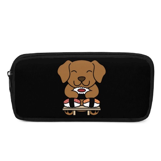 Sushi Lover Vizsla Pencil Cases