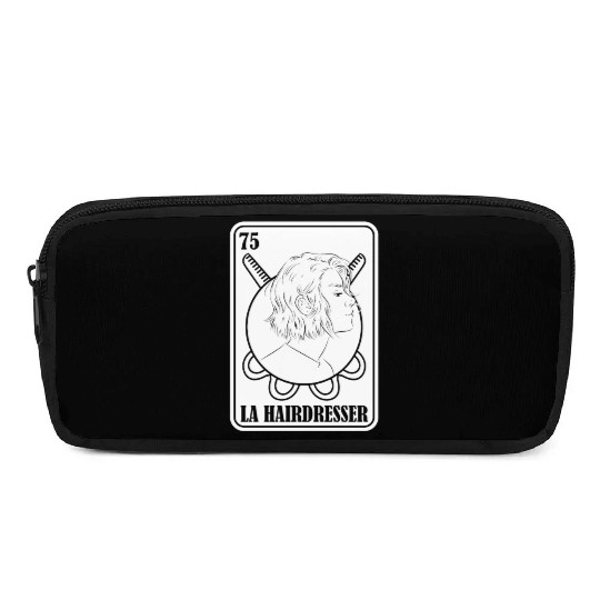 Hairdresser Hairstylist Card Pencil Cases