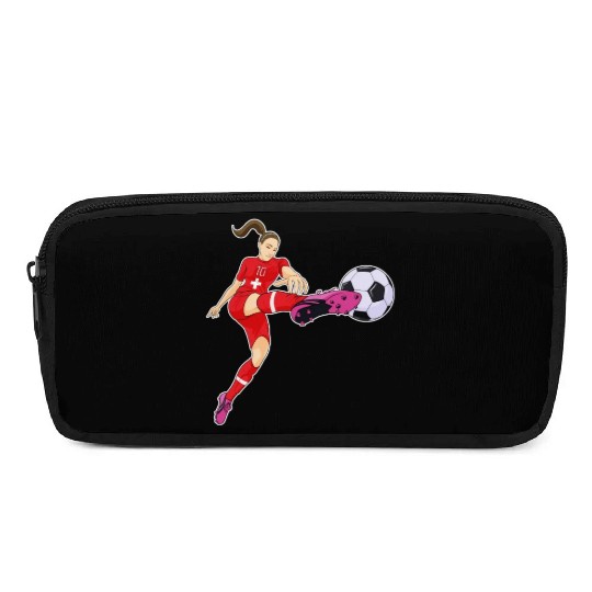 Swiss National Soccer Team I Football Switzerland Pencil Cases