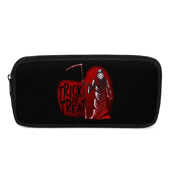 Grim Reaper Trick or Treat Pencil Cases