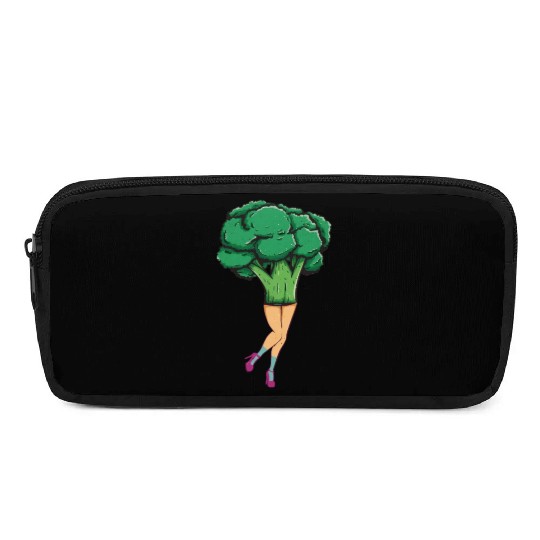 Broccoli Vintage Pencil Cases
