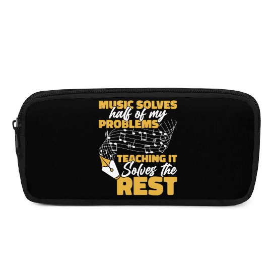 Music Teacher Notes Pencil Cases