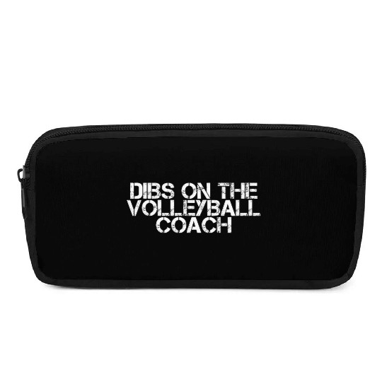 Dibs On The Volleyball Coach 2 Pencil Cases