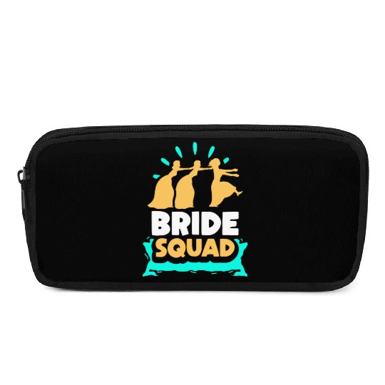 Bride Squad Wedding Bachelorette Party Cute Pencil Cases