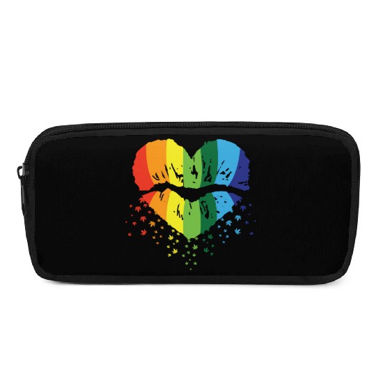LBGT Flag Gay Pride Human Vintage Rainbow Pencil Cases