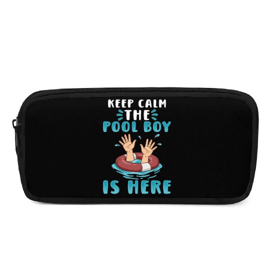 Swimmer Scuba Diving Pool Boy Water Sport Pencil Cases