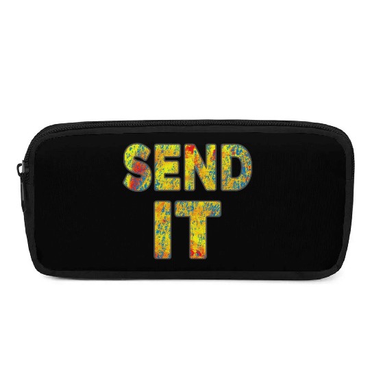 Mountain Bike - Send It - Fat Bike MTB Pencil Cases