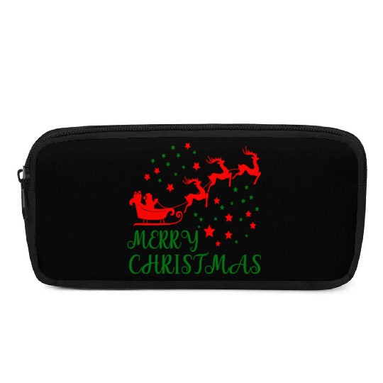 happy christmas Pencil Cases