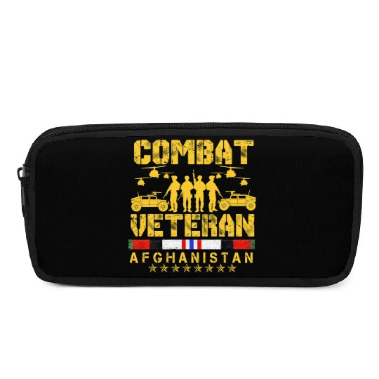 Combat Veteran Afghanistan Proud Us Pencil Cases