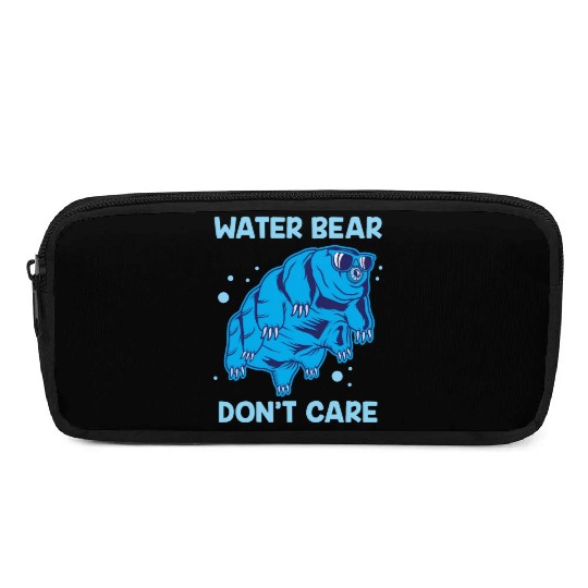 Water Bear Don't Care Tardigrade Microbiology Gift Pencil Cases