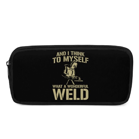 Welder Welding Pun Vintage And I Pencil Cases