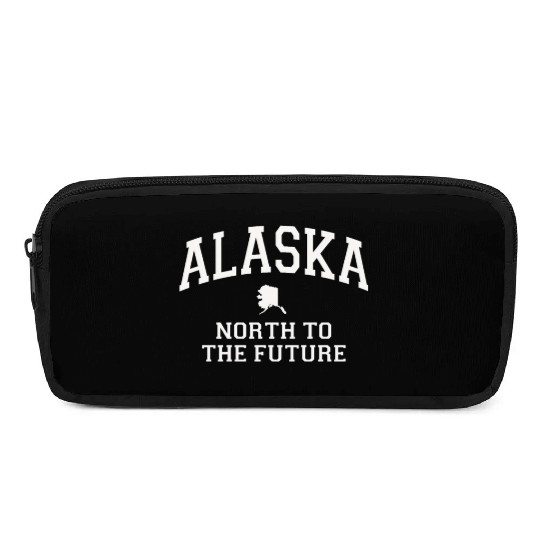 Alaska Pencil Cases Men's Women Children USA North Pole