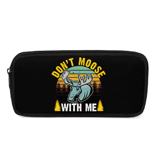 Retro - Don't Moose with Me Pencil Cases