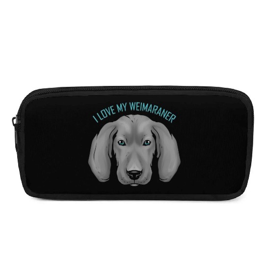 Dog Lover - I Love My Weimaraner Pencil Cases