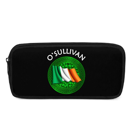 O'Sullivan Shamrock & Irish Flag Pencil Cases