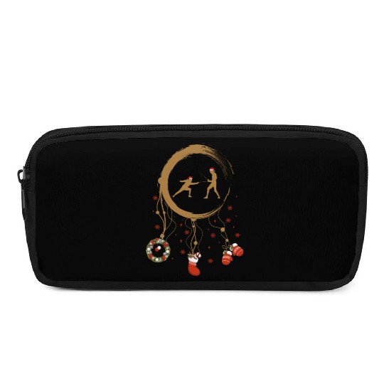 Winter dreamcatcher Christmas Fencing Pencil Cases