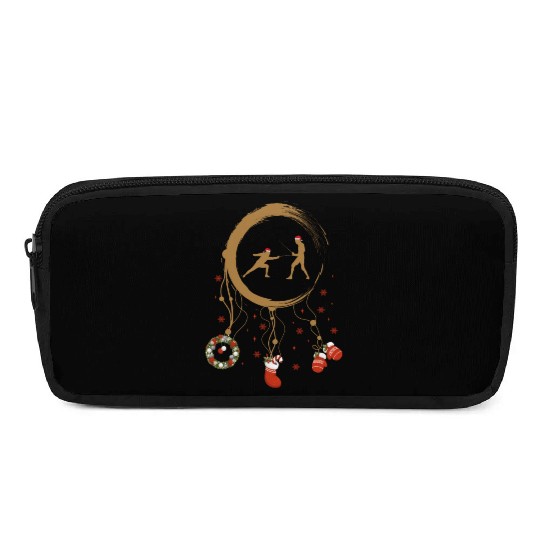 Winter dreamcatcher Christmas Fencing Pencil Cases