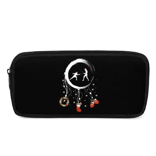 Winter dreamcatcher Christmas Fencing Pencil Cases