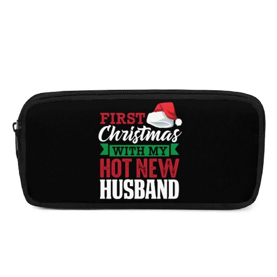 First Christmas With My Hot New Husband Pencil Cases